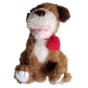 Hallmark Talking Buddy Plush Animated Puppy Dog Animal Valentines Day Flaps Ears